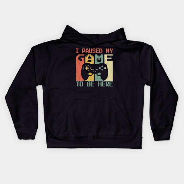 gamers, controllers Kids Hoodie by IDesign23